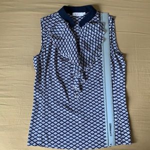 Tory Burch silk blouse, size 4, like new condition